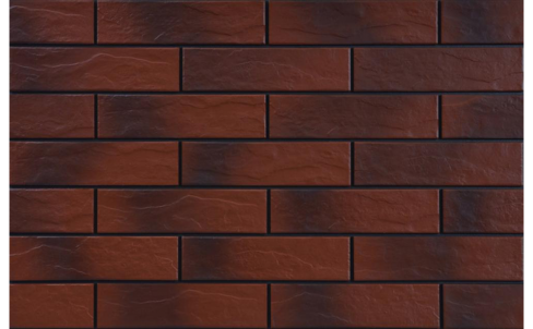 Facade rustic tile Burgund - Shaded (9584) - 245x65x6,5 mm